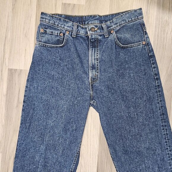 Levi's Mens Blue 550 XX Jeans Size 34×30 Medium Stone Wash Made In USA Vintage - Picture 2 of 11